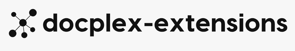 docplex-extensions documentation - Home